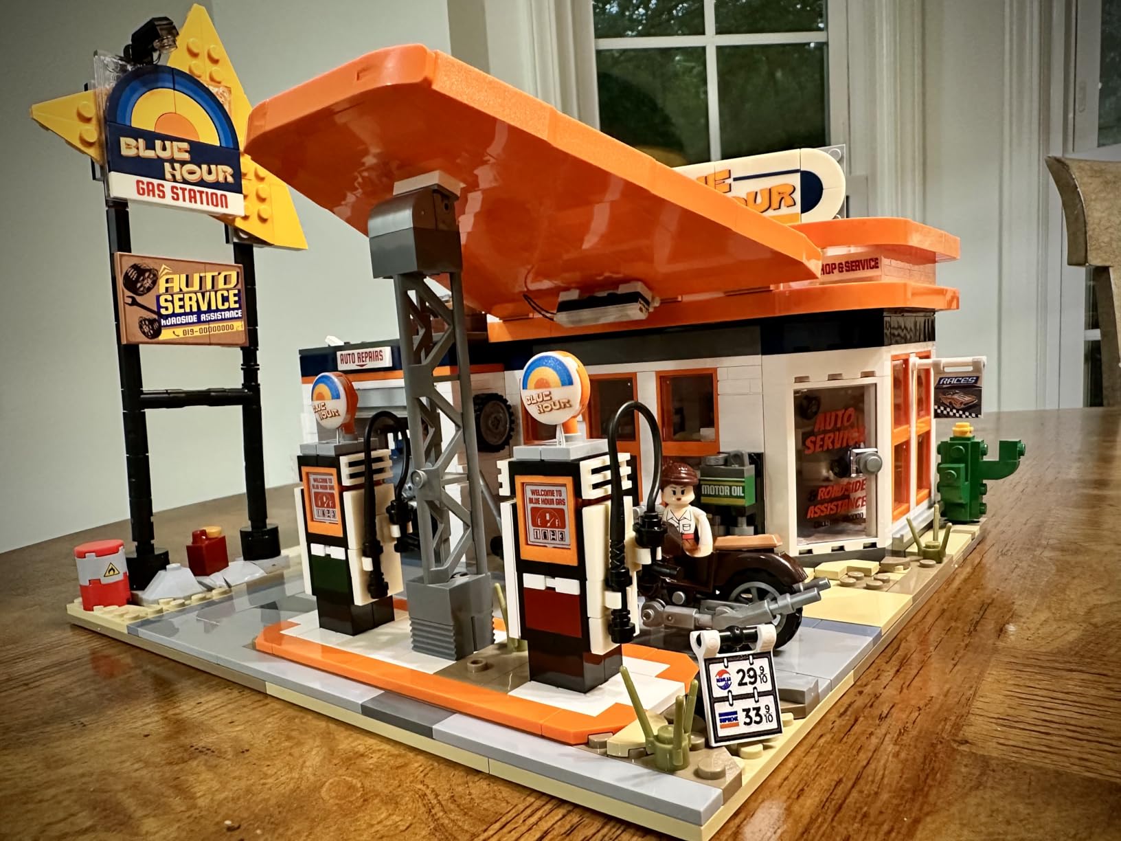 FunWhole lighting building set built and lit by a customer